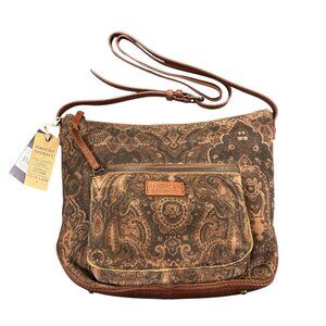American Crossbody Bag in Brown
